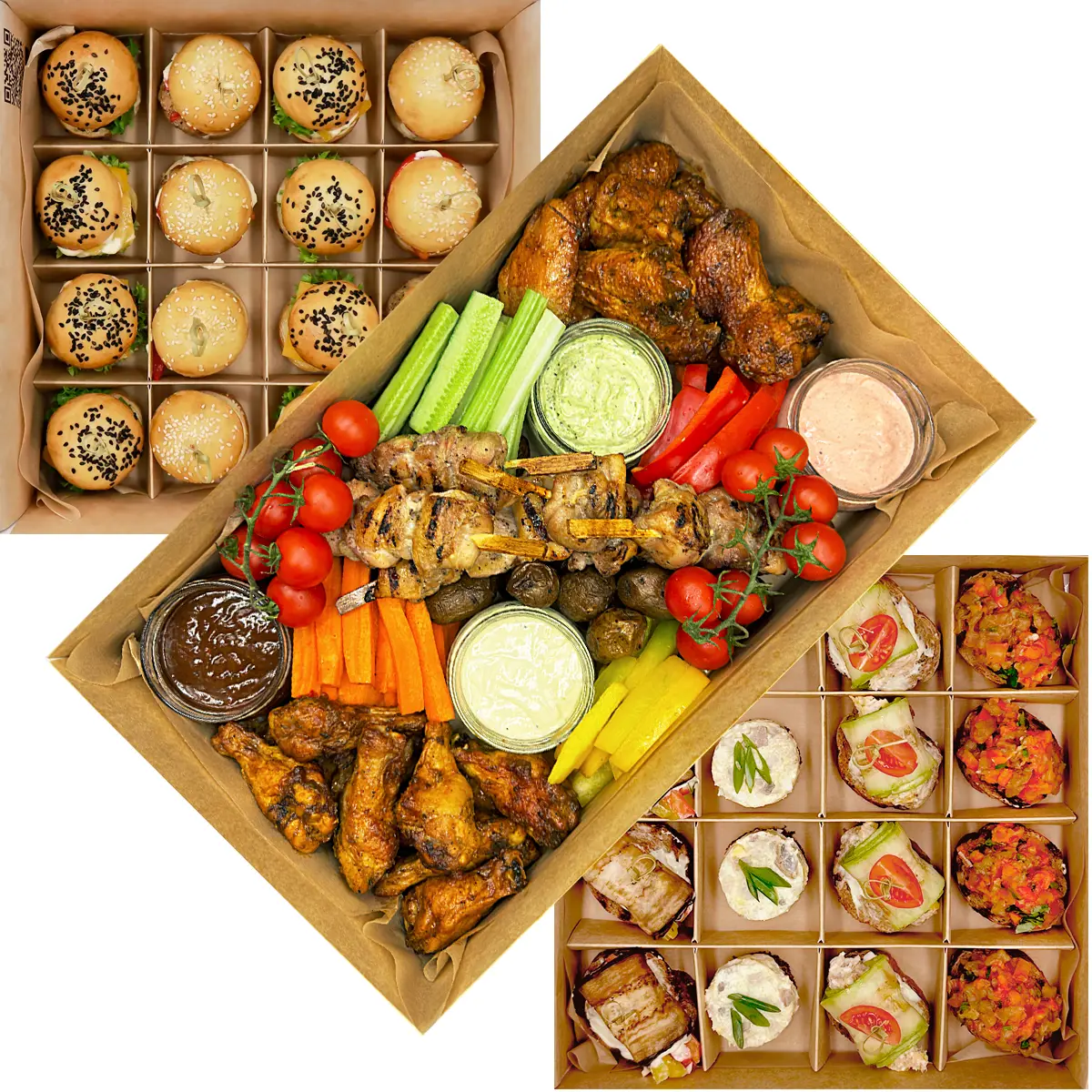 В составе сета: Пикник Box, Small Burger Box, Одесса Box.